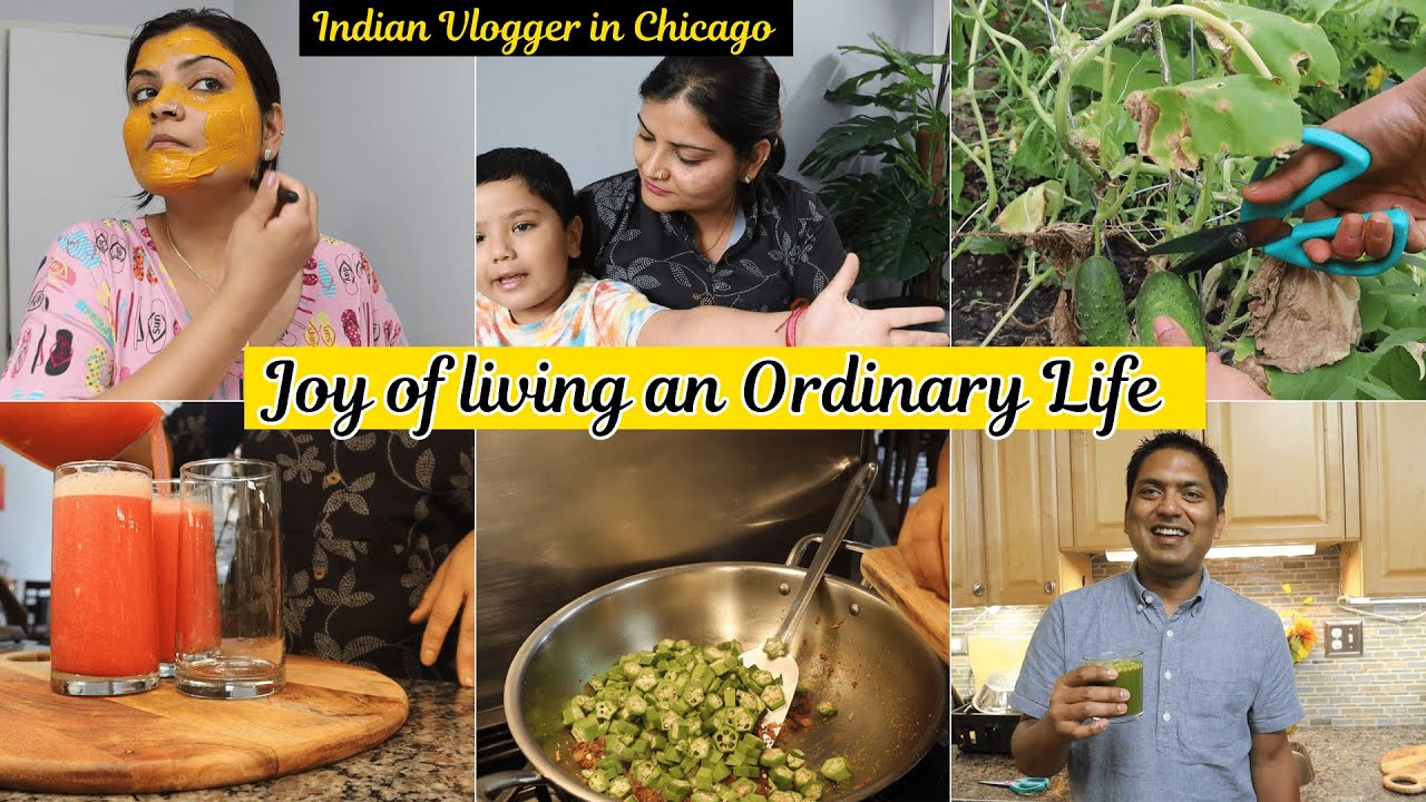 Ordinary Life of Indian Homemaker In America, Self Care to Homemade Lunch Routine, Real Homemaking