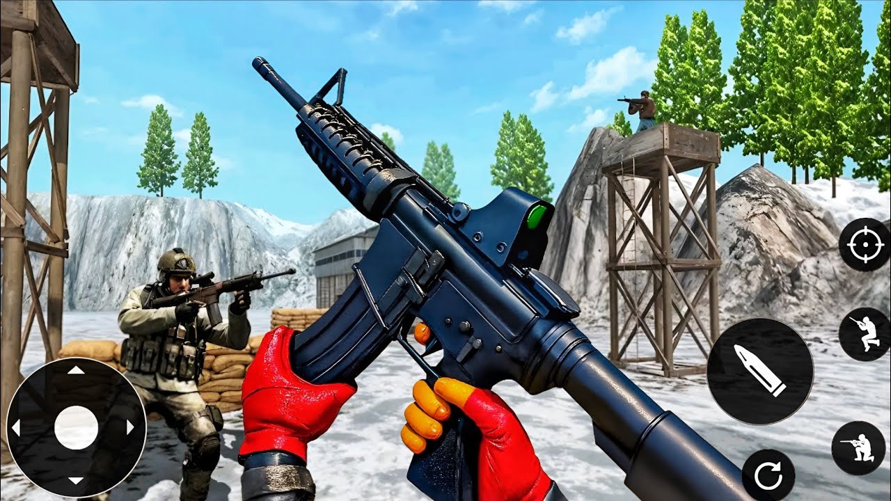 FPS Modern Attack Shooter - Android GamePlay 