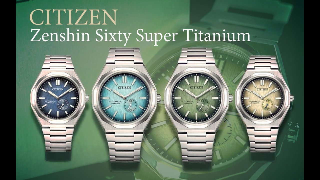 Unbox Citizen Zenshin Sixty Super Titanium