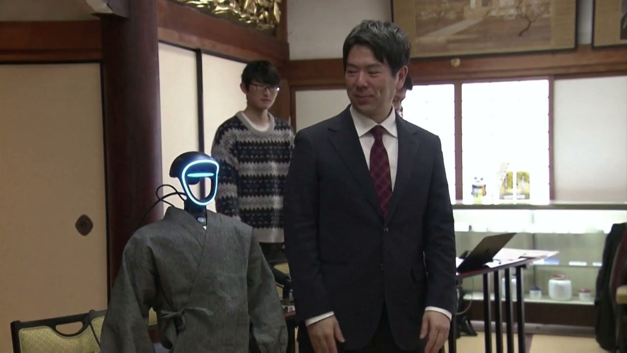 Japanese researchers unveil a robot monk powered by AI that they say can dispense spiritual advice.