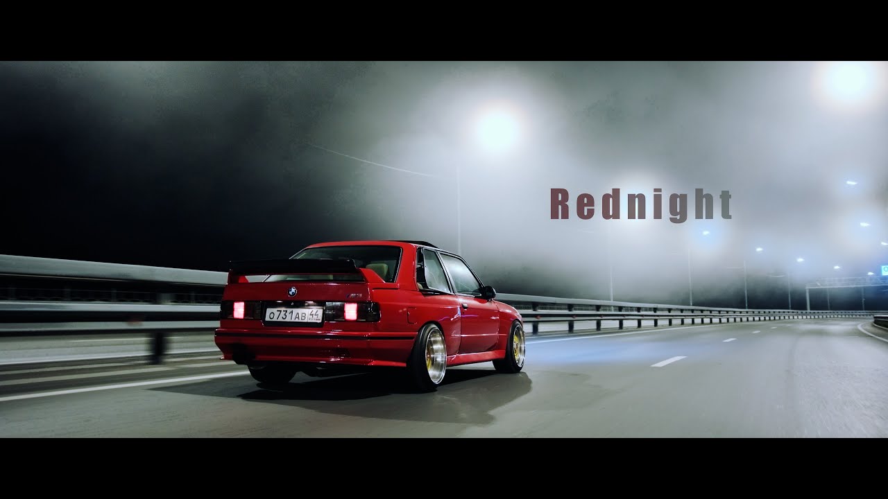 BMW e30 M3 Rednight | 4k