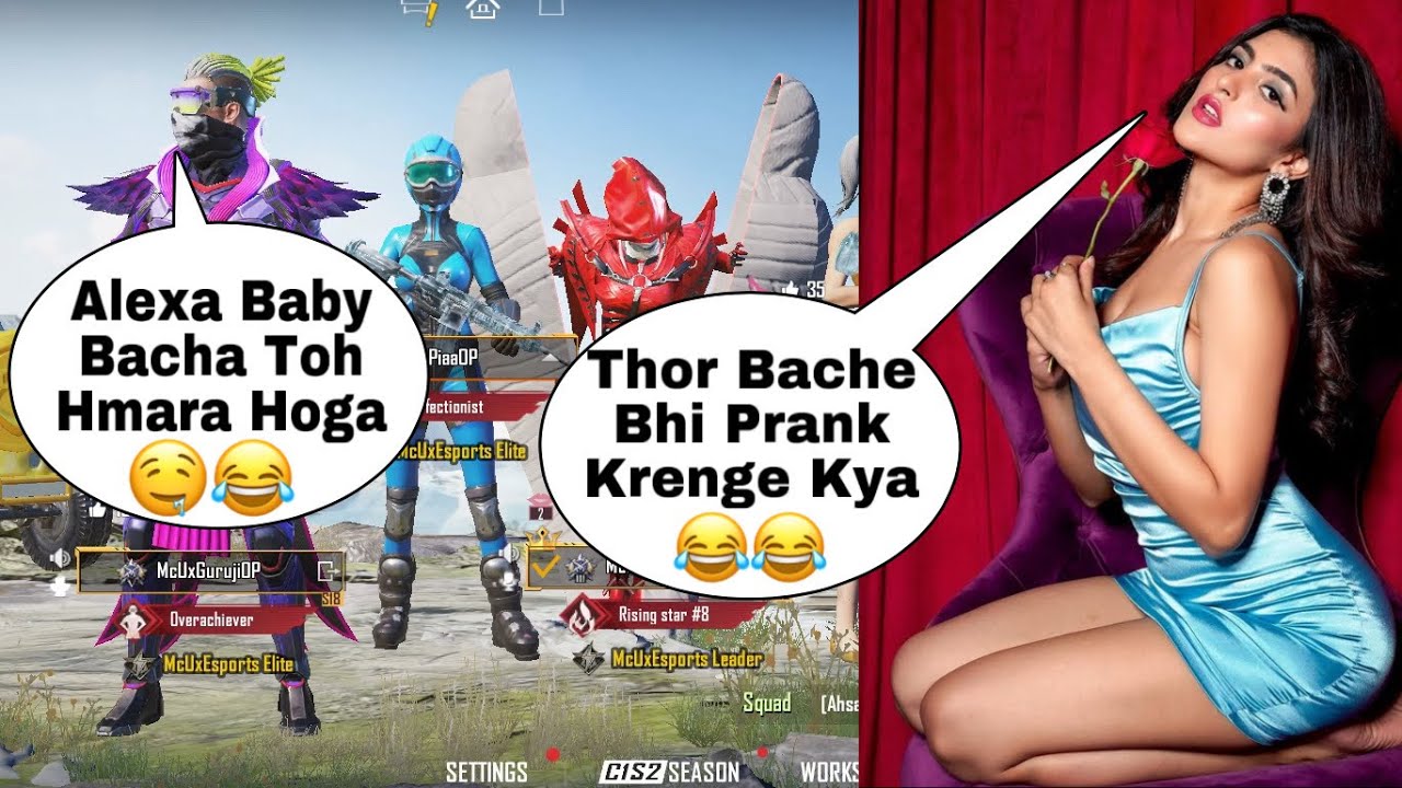 Random Prank on Thor Gaming, Youtube alexa and PiaaYT 😎 Best prank till now 😍 Watch till the end🤘