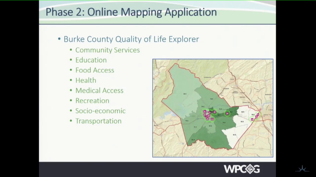 Burke County Quality of Life Explorer