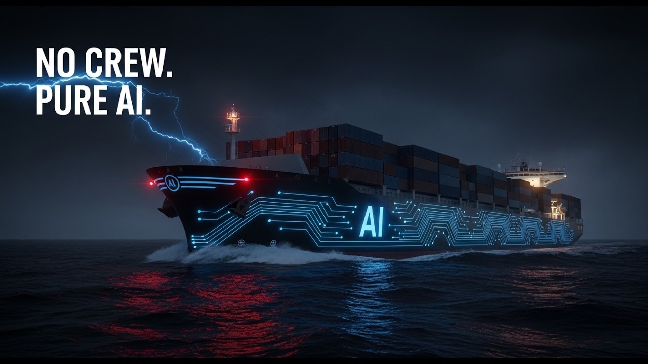 Inside the $BILLION Unmanned Ship That Sails With ZERO Crew | Future of Ocean Freight