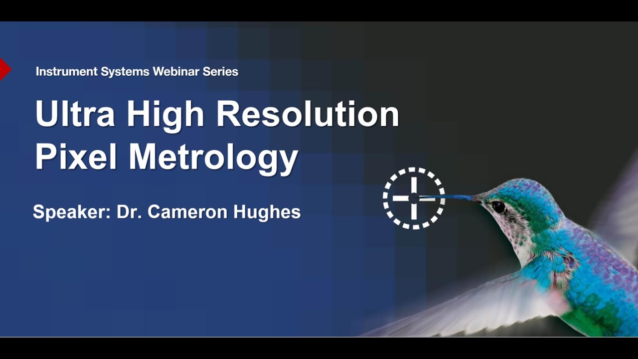 Ultra High Resolution Pixel Metrology