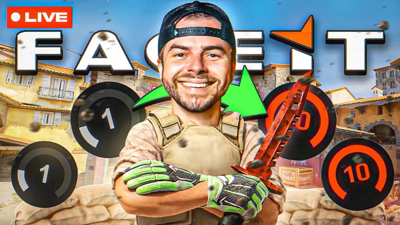 🏆 Road to FACEIT LVL 10 🏆 New 600hz Monitor 🏆 Level 8 - 1,700+ ELO 🏆 100T Nadeshot