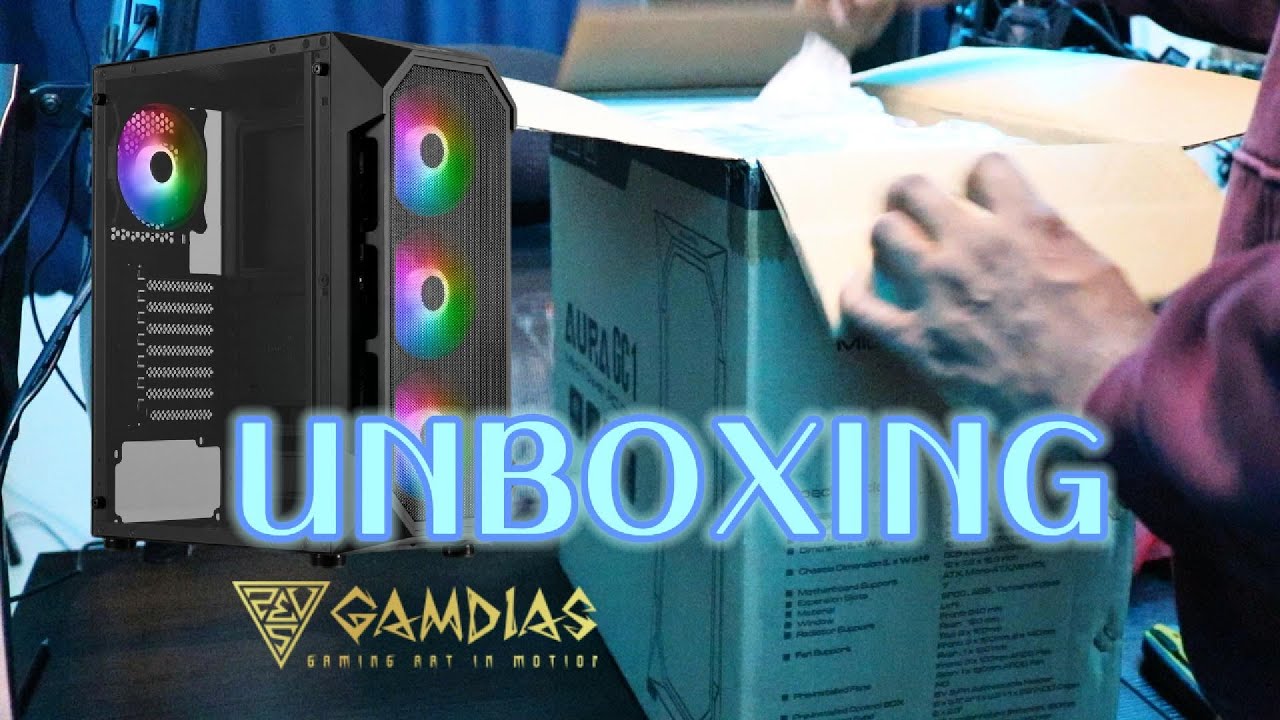 Gamdias AURA GC1 ARGB Mid-tower Case