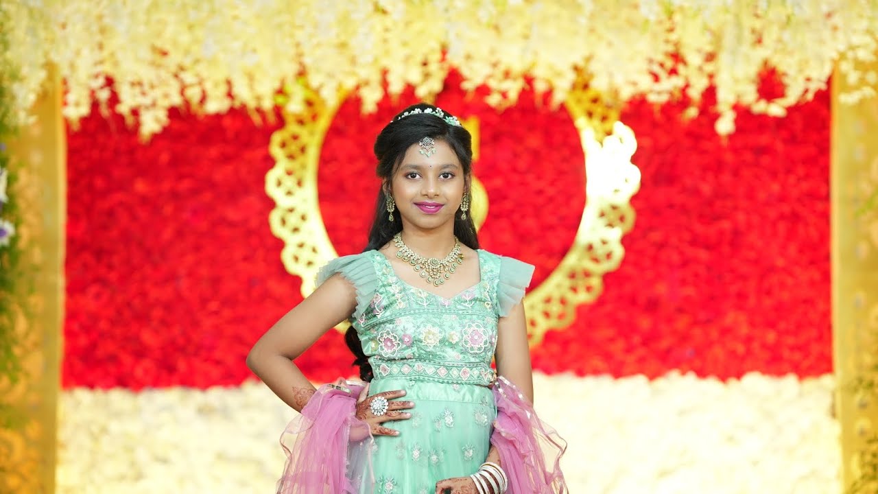 Sahasra// Half saree invitation 2025
