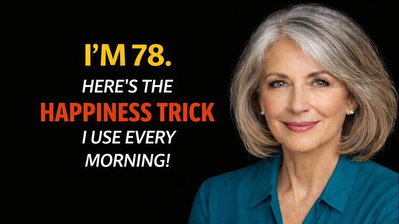 Мне 78 лет. Вот трюк для поднятия настроения, который я использую каждое утро! — 7 утренних трюко...
