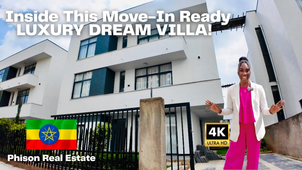 Inside a Stunning New Move-In Ready Villa In Addis Ababa🇪🇹 #addisababa #ethiopia #realestate 