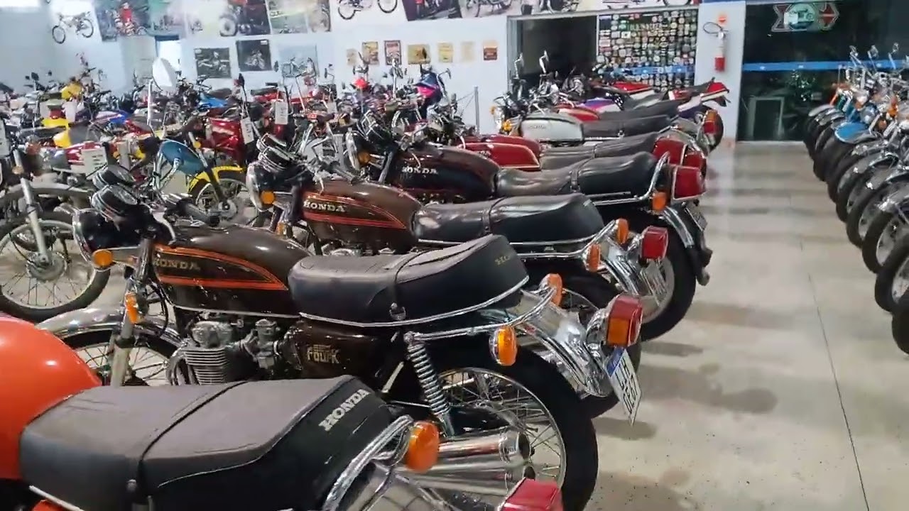 Gallery 275 , museu de motos antigas, principalmente dos anos 1970. Agende sua visita.