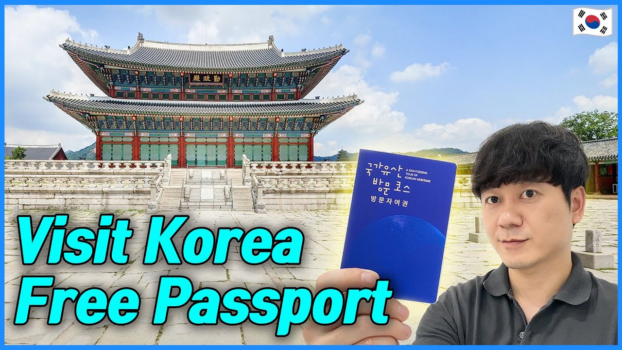 A Special Passport from Korea? Travelers must apply this! | Visitor Passport for National Heritage