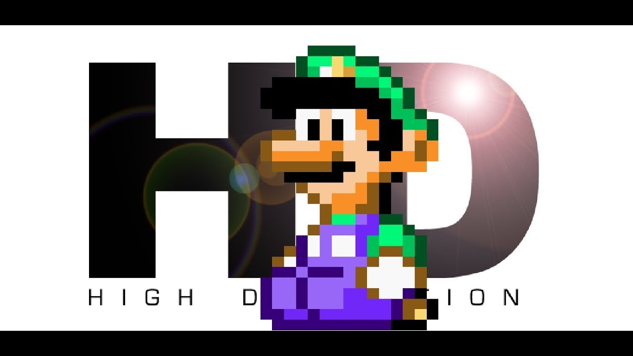 Luigi Becomes Tall HD