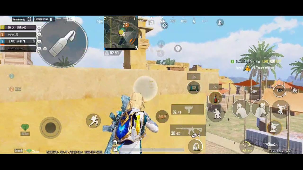 bgmi iQOO 15 r game play ▶️
