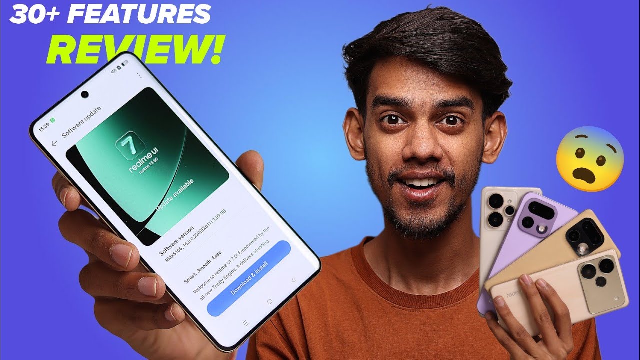 Наконец-то вышло обновление realme UI 7: более 30 новых функций и изменений.