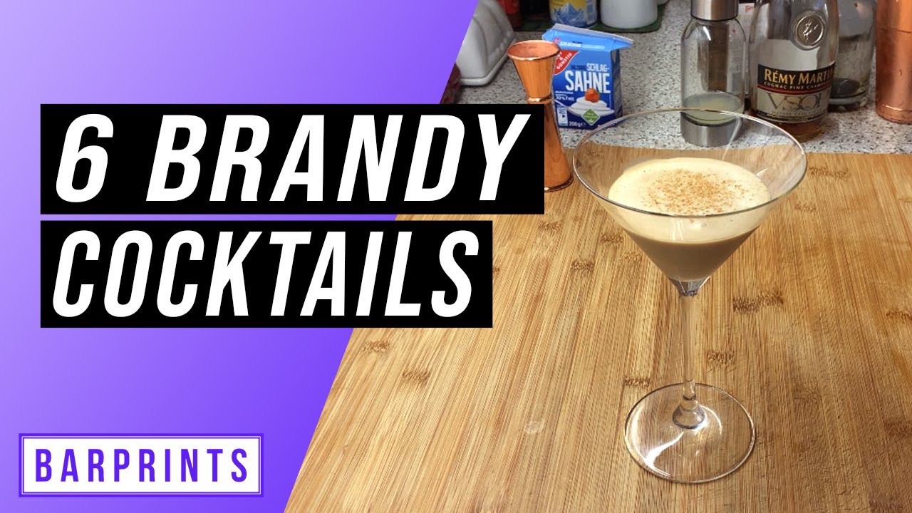 Cocktails with Brandy | 6 Quick and Easy Recipes