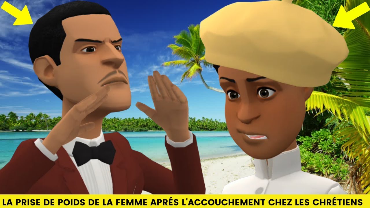 LA PRISE DE POIDS DE LA FEMME APRÉS L'ACCOUCHEMENT CHEZ LES CHRÉTIENS (DESSIN ANIMÉE CHRÉTIEN ) HD