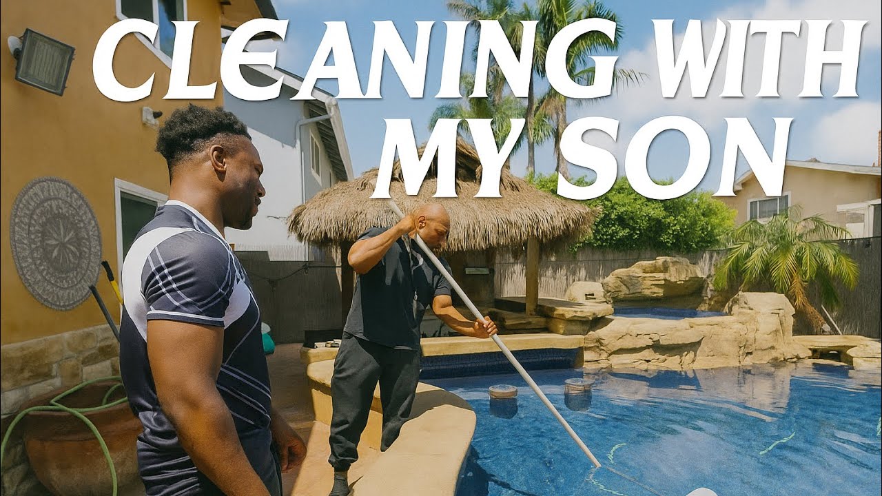 Vegan Son Cleans My Backyard