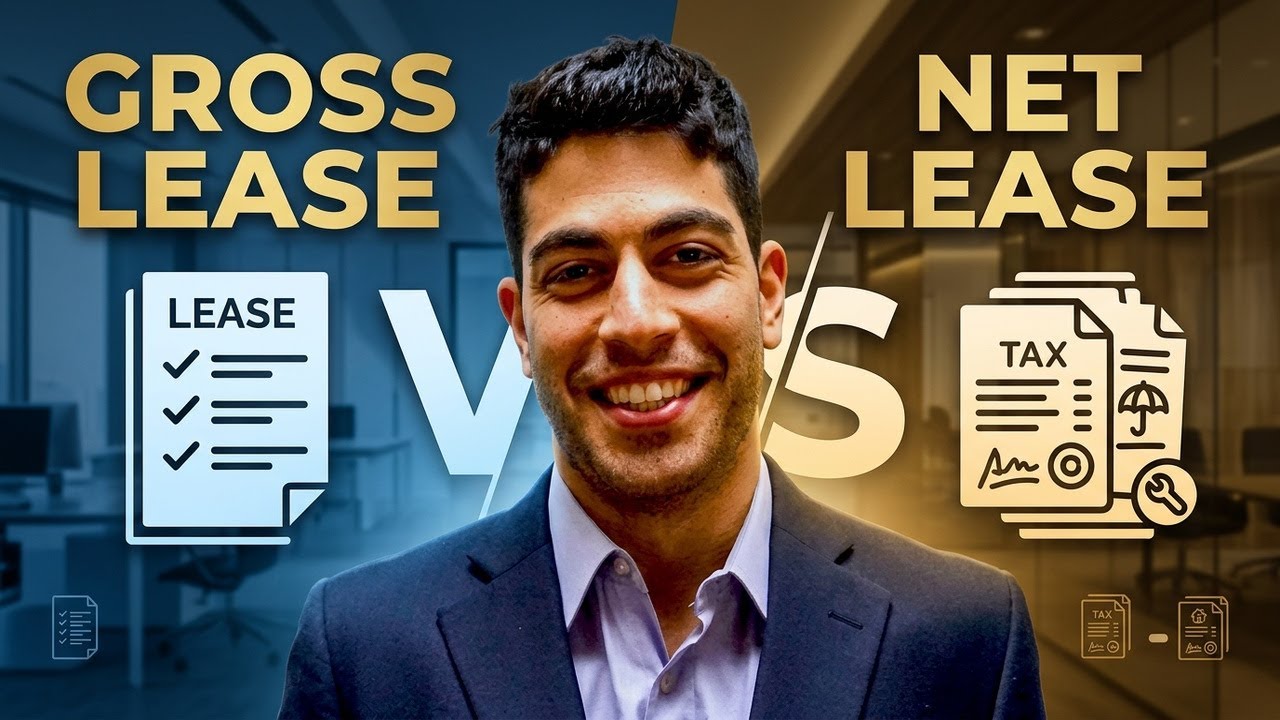 Gross Lease vs Net Lease - Commercial Real Estate Leasing Structures Explained - Landlord vs Tenant