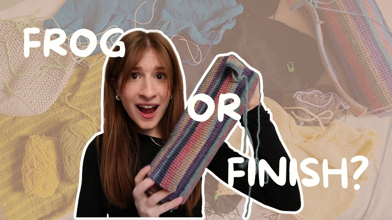 Frog Or Finish?? I Finally Faced All My Abandoned Knitting WIPs...
