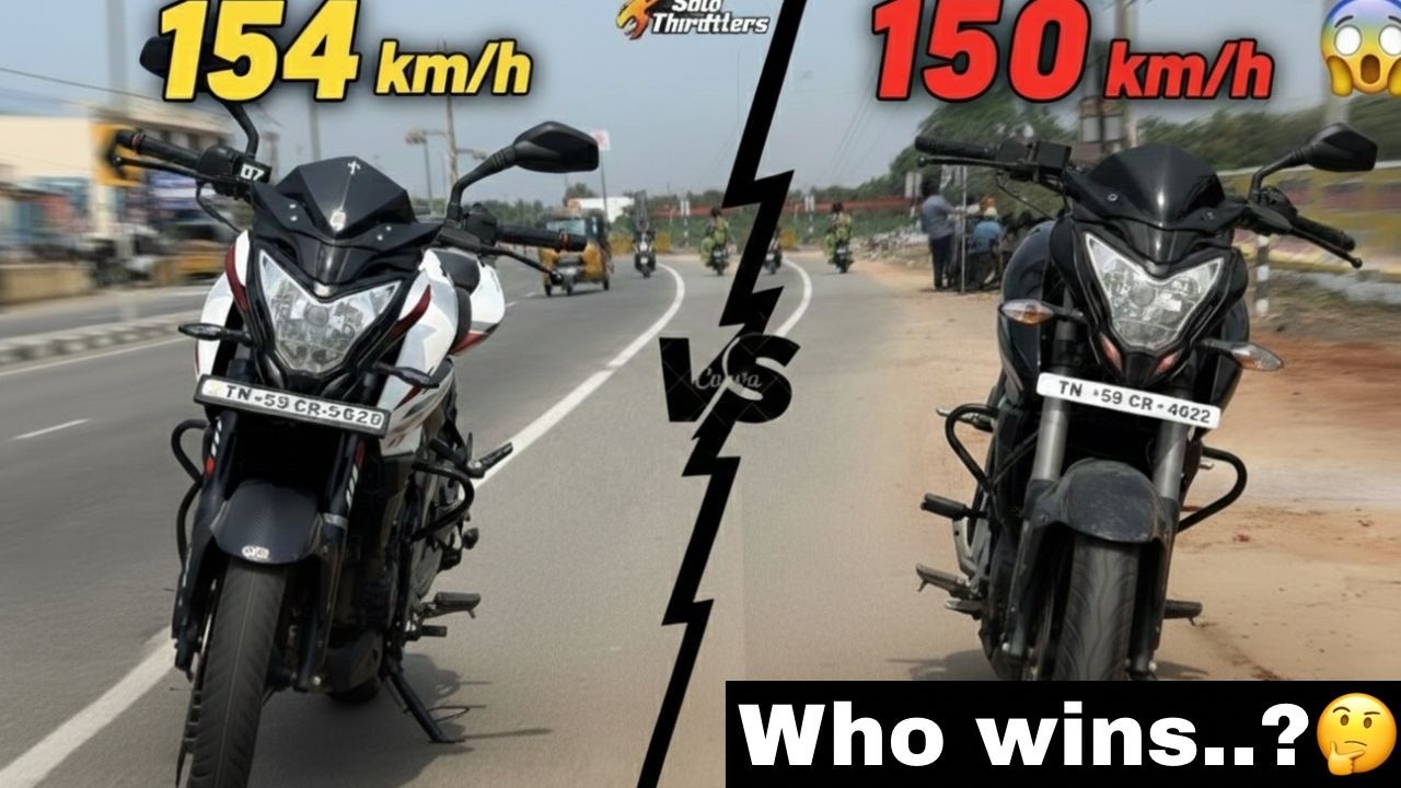 154 km/h vs 150 km/h😱| race with subscriber | who wins..? |solo throttler | tamil | motovlog😱