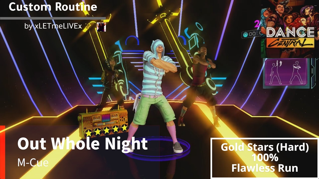 Dance Central 3 Deluxe | Out Whole Night - M-Cue (Flawless Run)