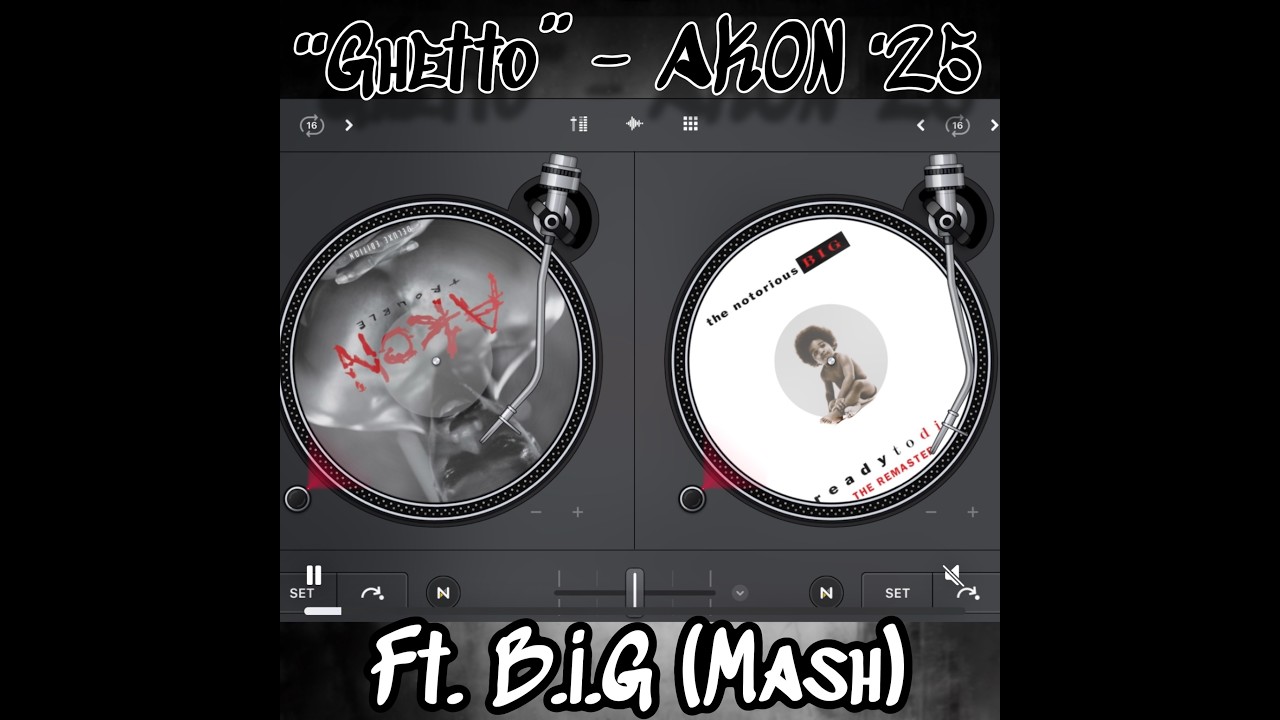 NEW! Akon - Ghetto  ft. Notorious BIG (Remix ‘25) hot