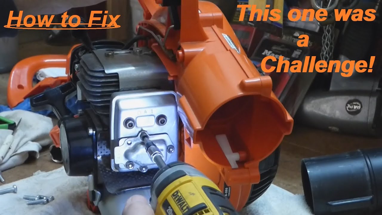 Diagnose & Fix a 2 Stroke Engine that's Hard to Start & Quits Running - Blower, Trimmer, Chainsaw