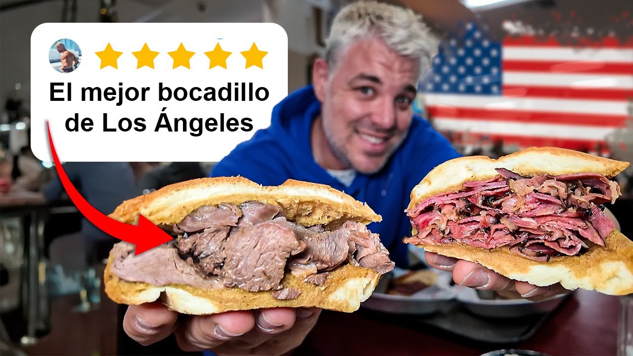 ENCONTRÉ el MEJOR BOCADILLO de EEUU en LOS ÁNGELES 🇺🇸 🥖