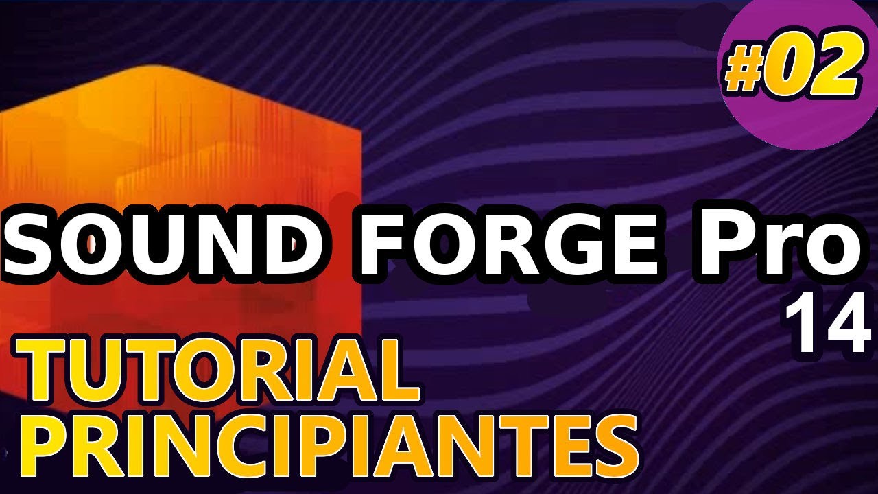 Sound Forge Pro 14: Cómo usar, Principiantes. Editar, grabar, masterizar audio. Tutorial 02