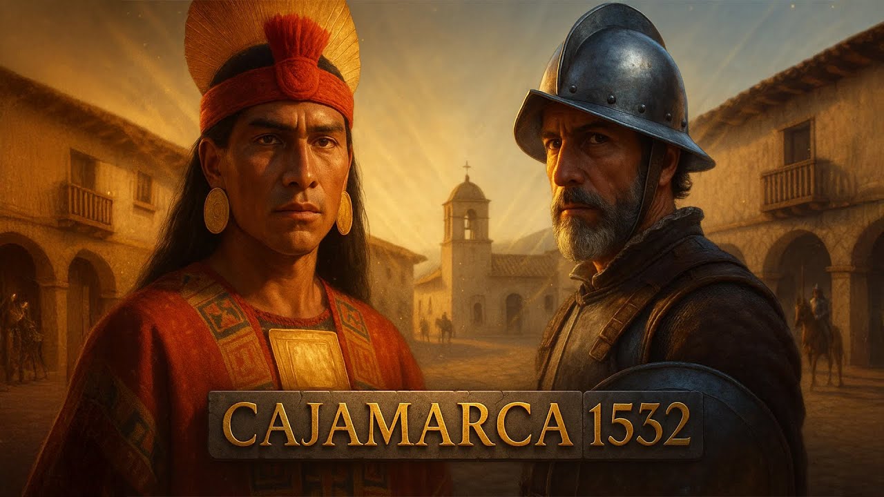 Cajamarca: El día que cayó el Sol Inca | Batallas IA #Atahualpa #Pizarro #Tahuantinsuyo #ImperioInca
