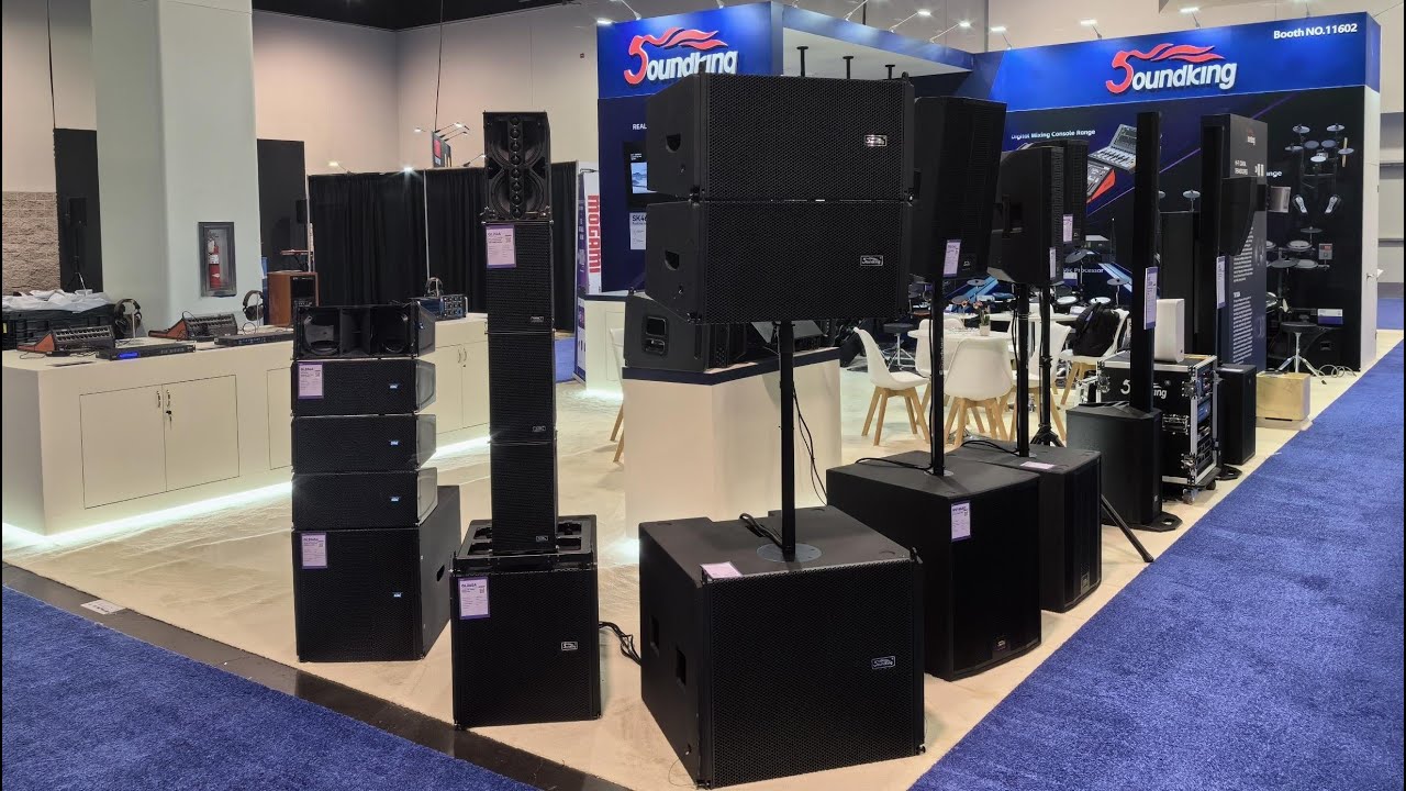 2024 Namm show Soundking booth. See you again next year!
