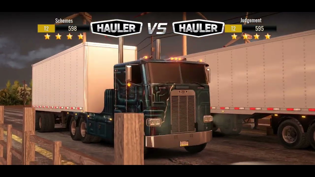 BIG RIG RACING : Cabover Trailer Pulls