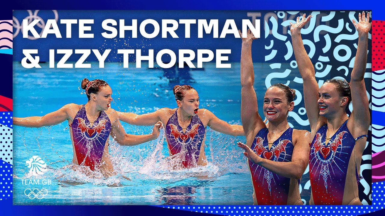 Silver In Paris 2024 🥈 | Kate Shortman & Izzy Thorpe's Artistic Swimming Routines | Tokyo 2020