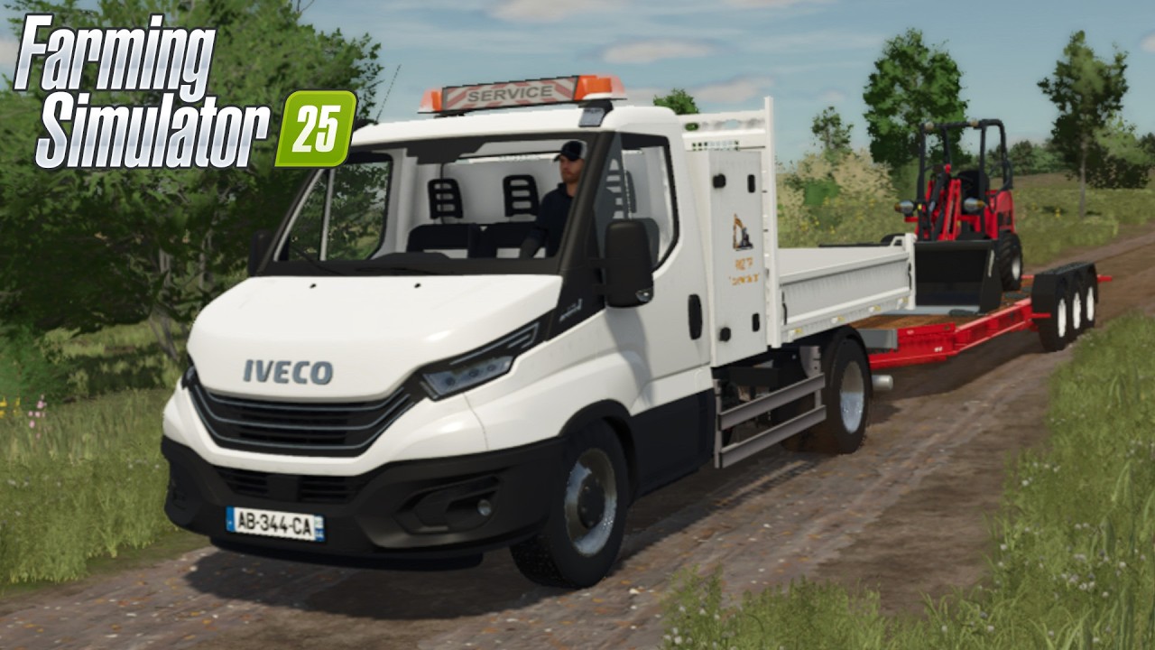 FS25 - 2023 IVECO Daily - NEW CAR MOD for Farming Simulator 2025 ROLEPLAY | FS25 GAMEPLAY