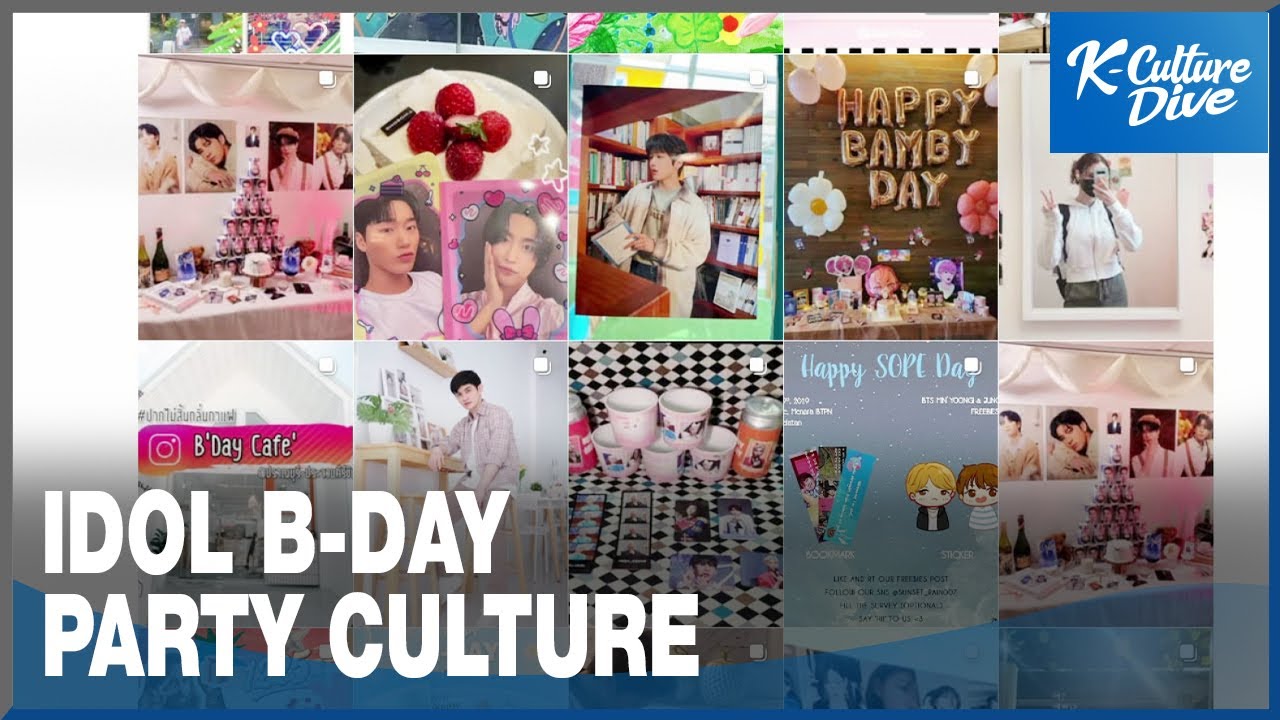 [K-Culture] How fans celebrate their idols' birthdays