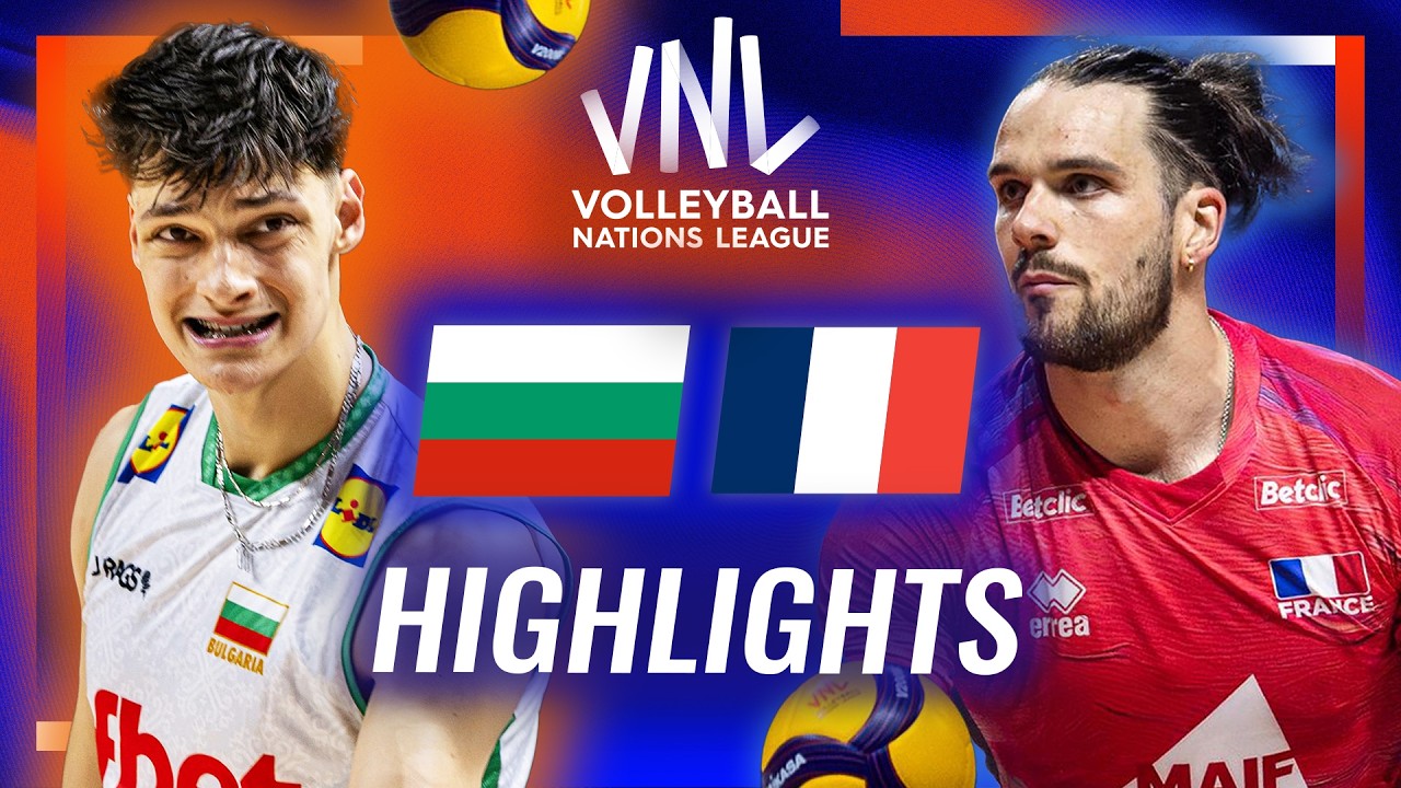 Bulgaria 🇧🇬 vs. France 🇫🇷 - Highlights | Week 3 | Men's VNL 2026