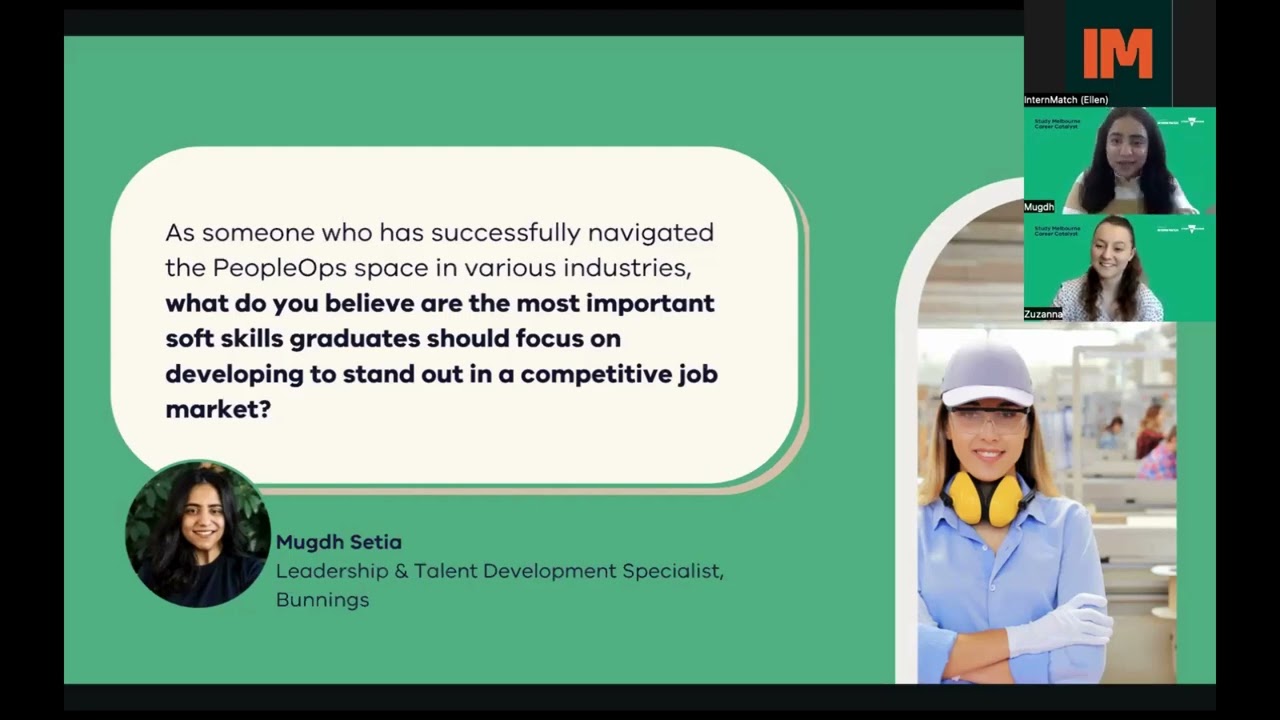 Study Melbourne Career Catalyst - Launch Your Career Webinar recording