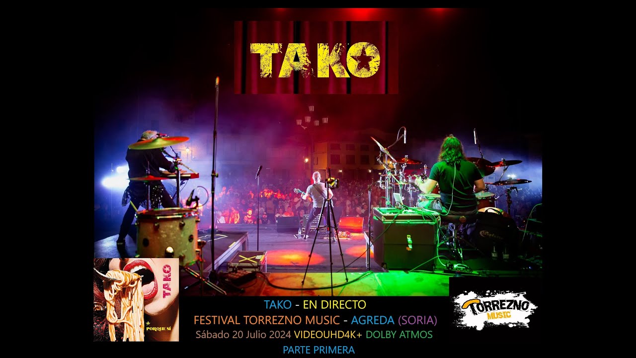 Tako En Directo Plaza San Miguel - Ágreda ( Soria)Sábado 20 Julio 2024 VIDEOUHD4KPLUS PARTE UNO