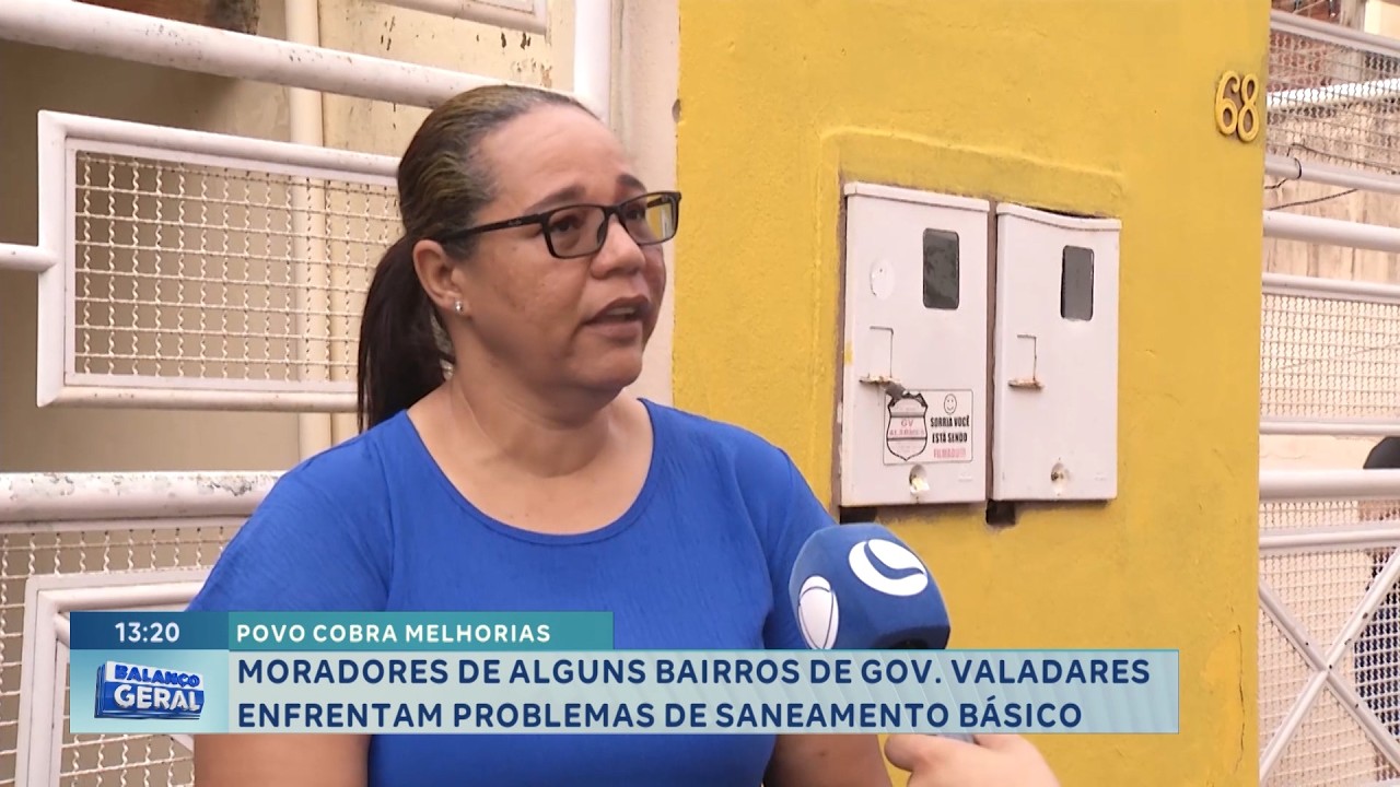 GV: Moradores cobram melhorias no saneamento