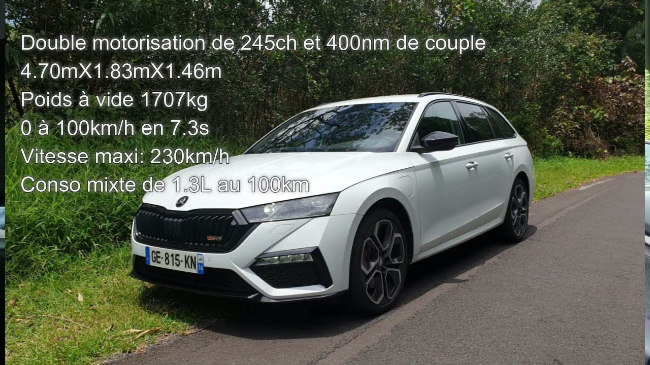 Skoda Octavia Combi RS iV 245ch