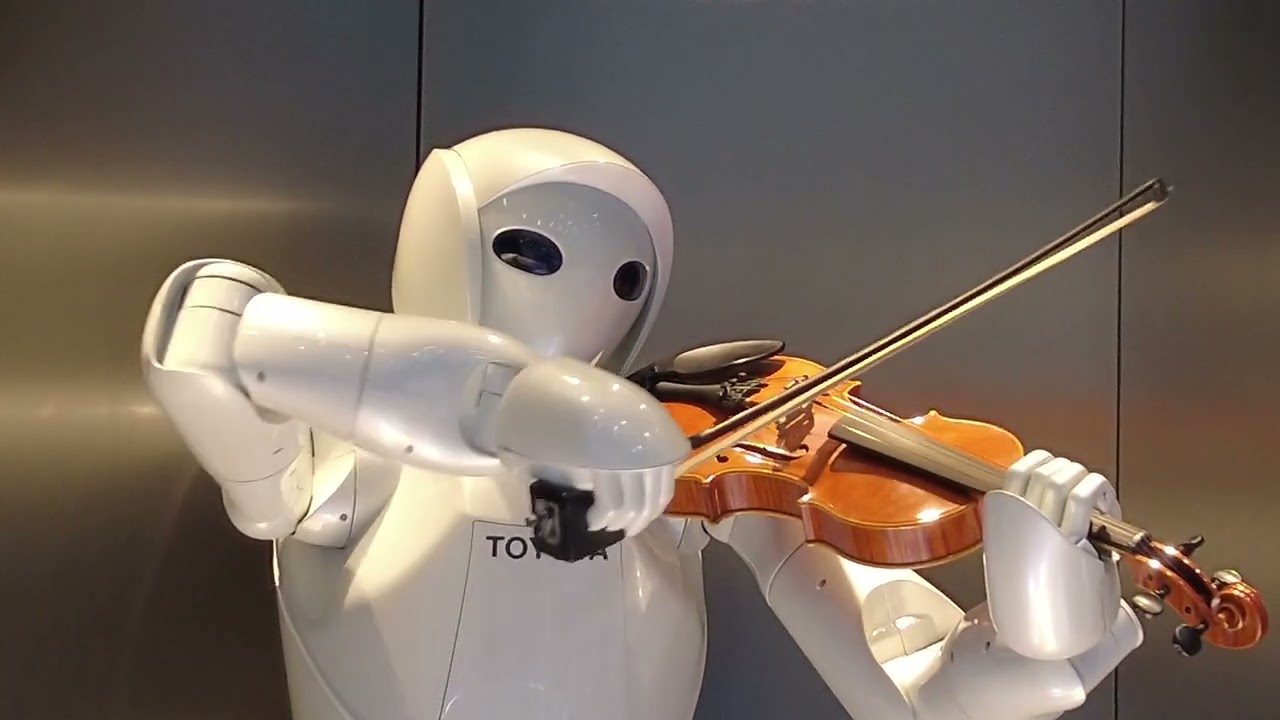トヨタ バイオリン演奏ロボット「パール」 トヨタ産業技術記念館