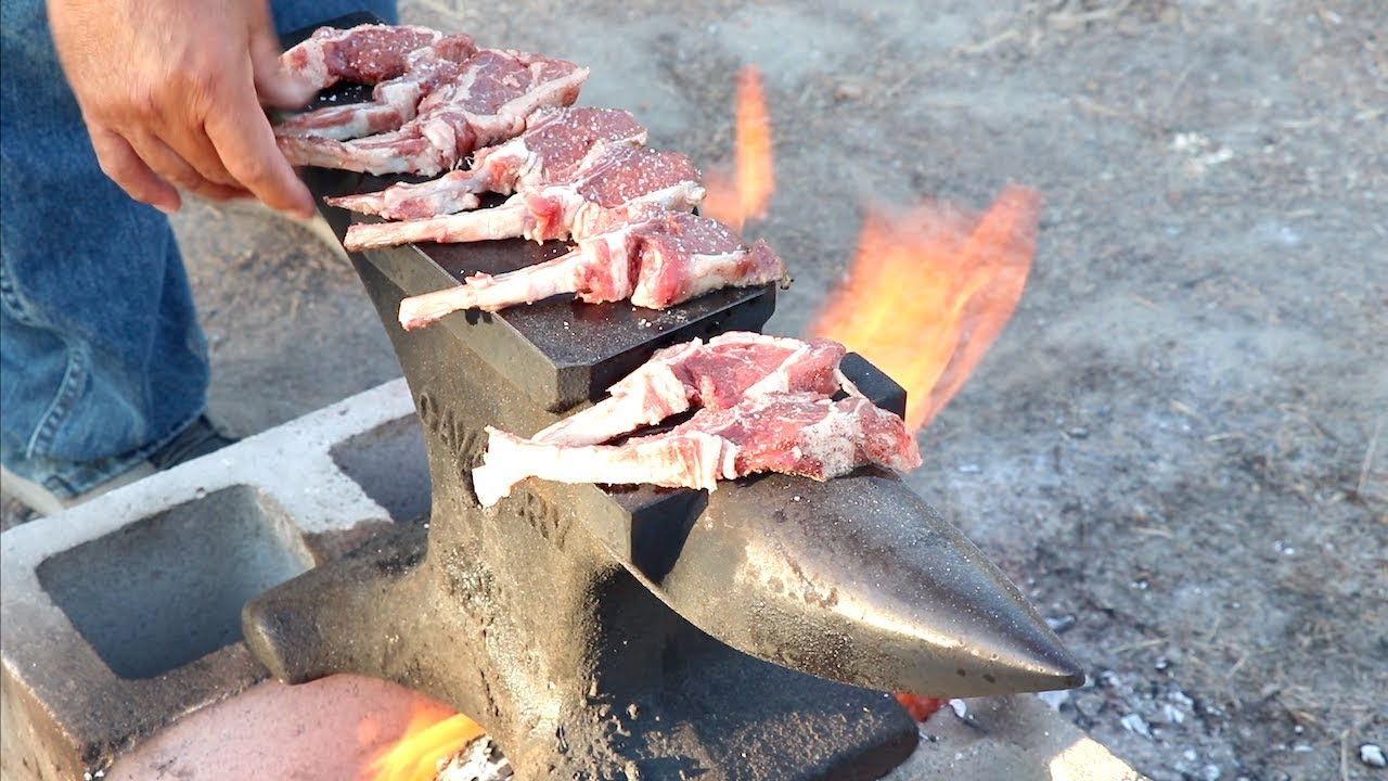 How to cook Lamb Chops on Anvil