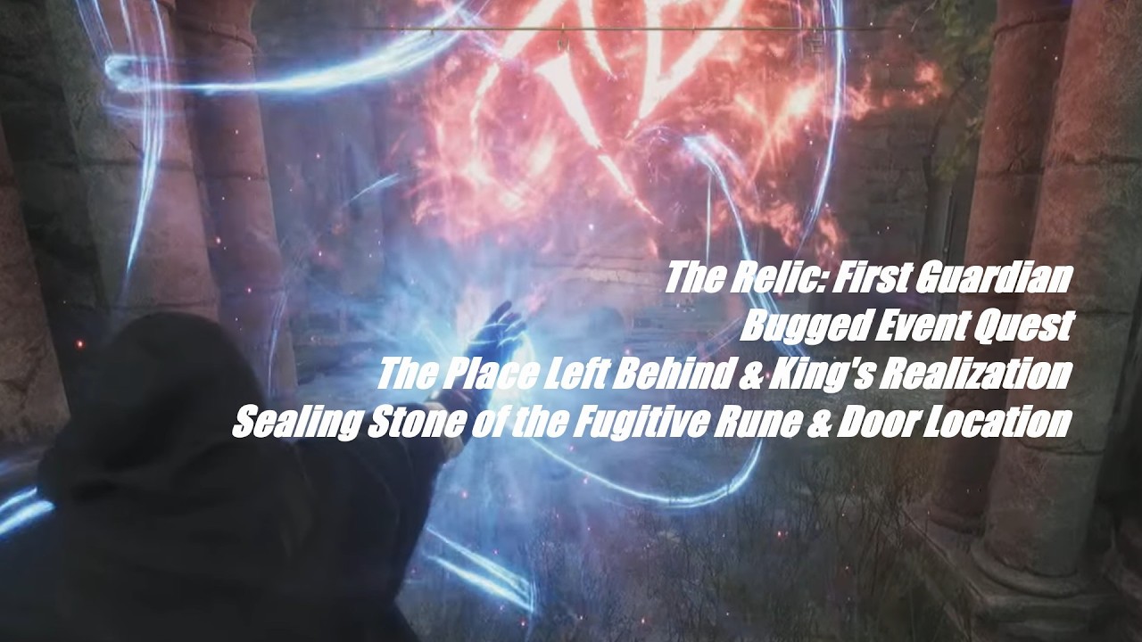 The Relic: First Guardian - Bugged Event Quest The King's Realization & Location Timestamped
