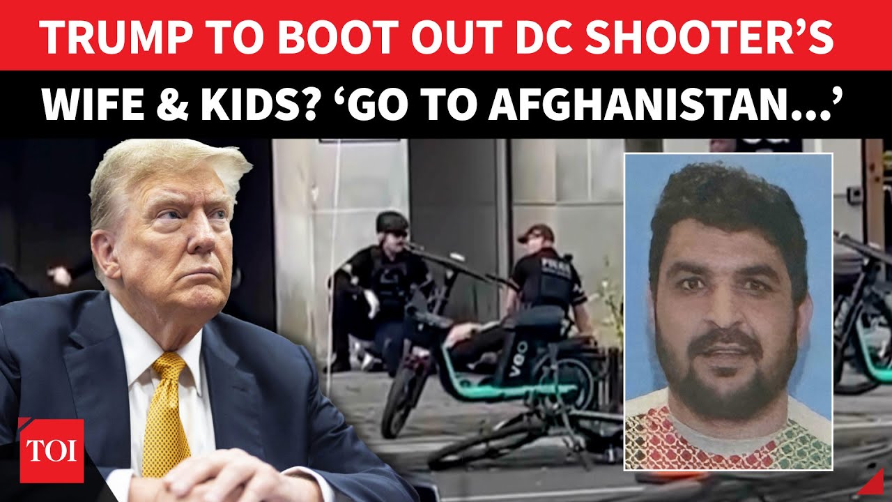 Trump To DEPORT DC Shooter's Family? Rahmanullah Lakanwal’s Wife ‘Cries For Help’ | Watch