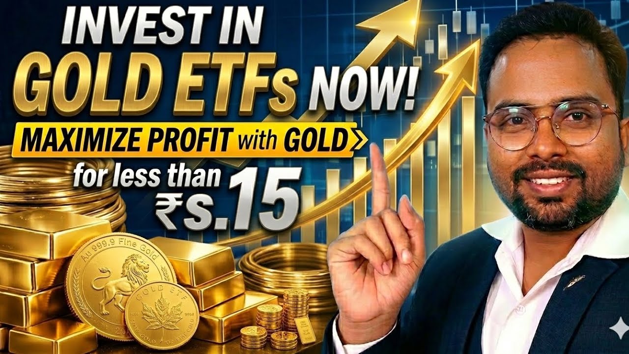 ETF कैसे खरीदते हैं!Gold ETF Buy करना सीखें ! 🪙 Gold में Invest करना How to buy Gold ETF