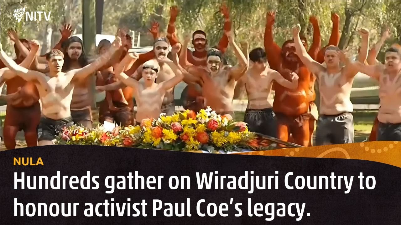 Activist and barrister Paul Coe farewelled by hundreds | NITV #aboriginal #nitv #indigenous