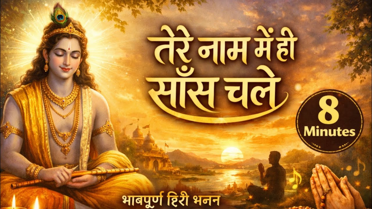 तेरे नाम में ही साँस चले | भावपूर्ण हिंदी भजन | Soulful Devotional Bhajan | 8 Minutes