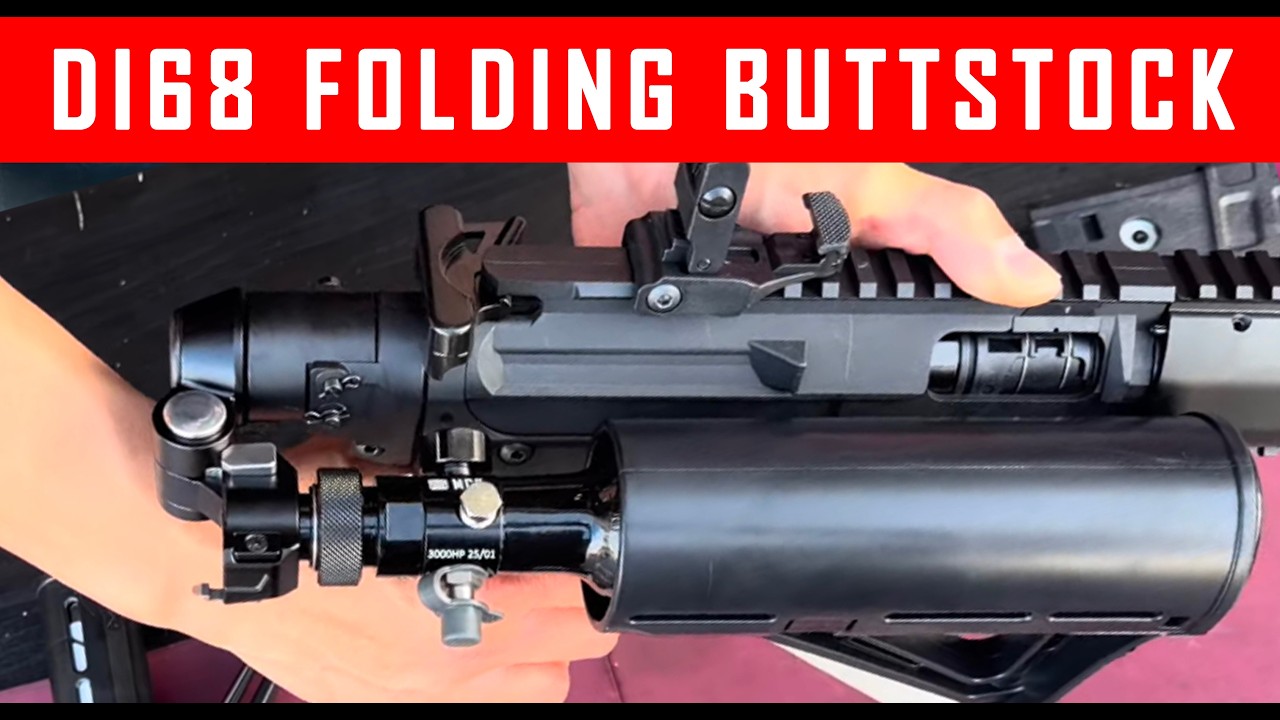DI68 Defense Carbine Складной пневматический приклад #Оборона