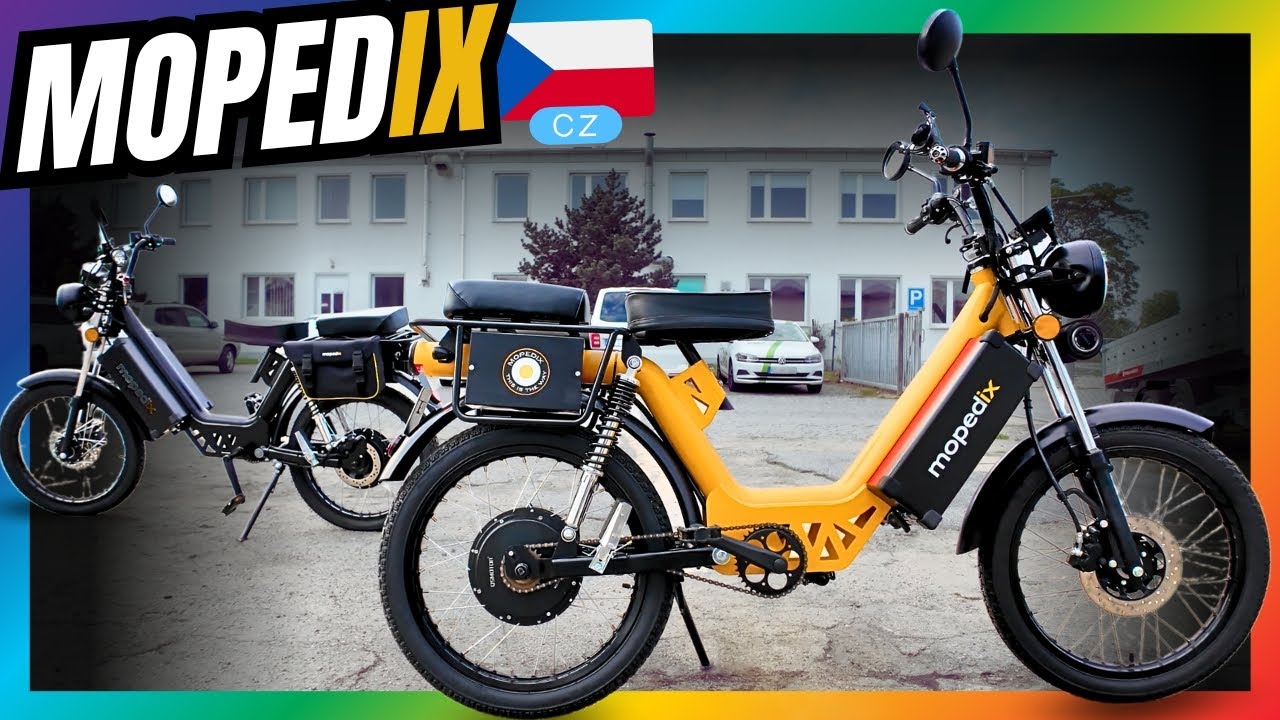 MopedIX – Der E-Roller aus Tschechien! 🇨🇿 Ist das der coolste 45 km/h Roller? 🛵🔥 #MopedIX #Eroller